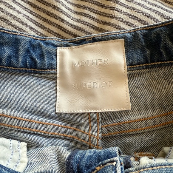 MOTHER Denim PETITES The Lil Hustler Roller Fray - Picture 4 of 10